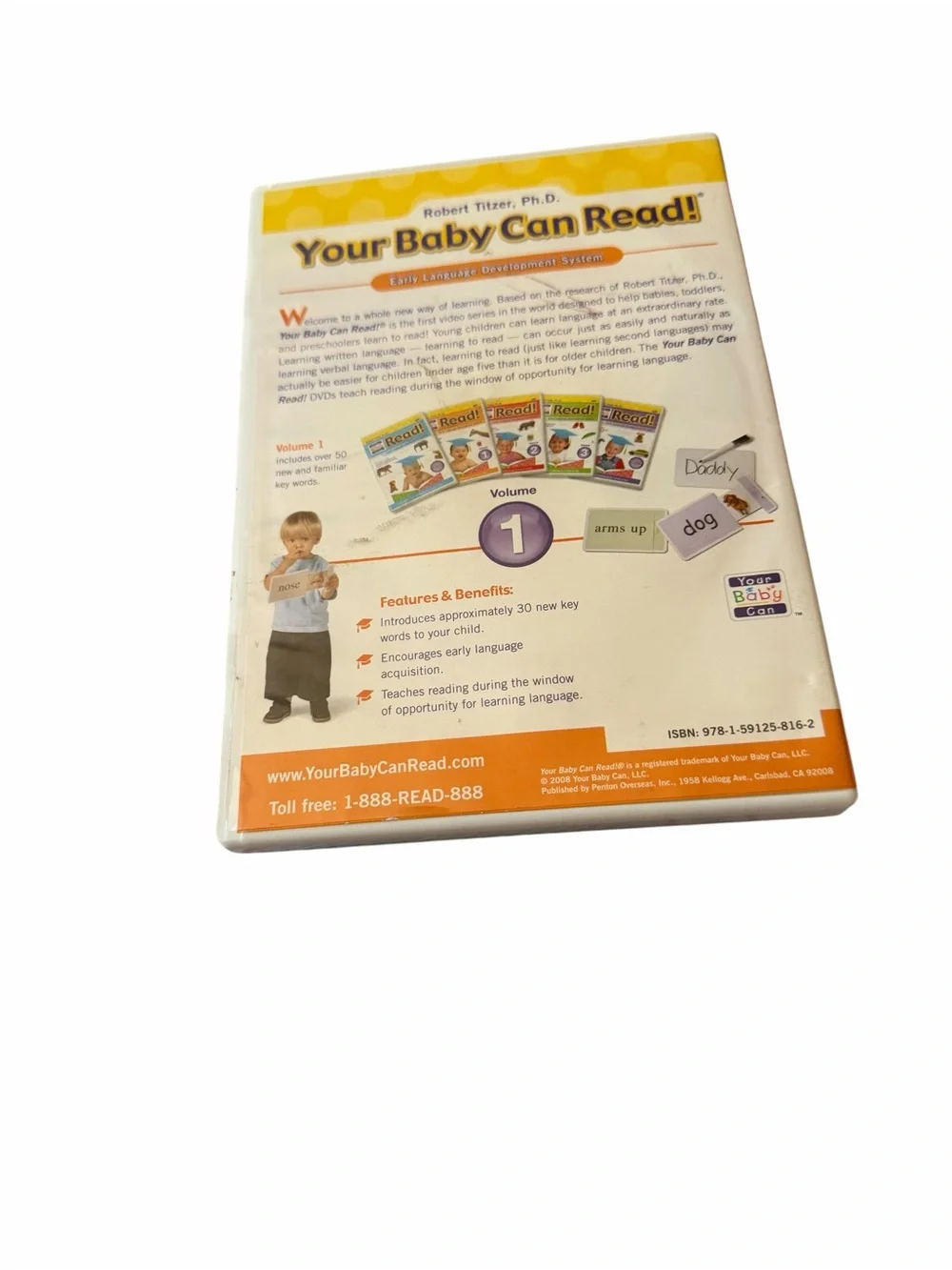 Read! Early Language Development System Volumes 1 & 2 - Yellow